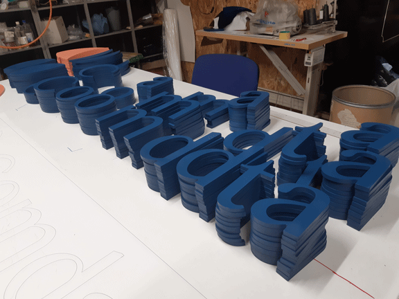 Litere FOAM/PVC