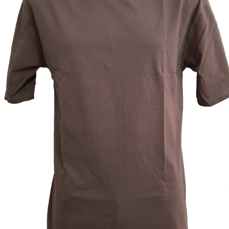 Tricou clasic cu ata in contrast