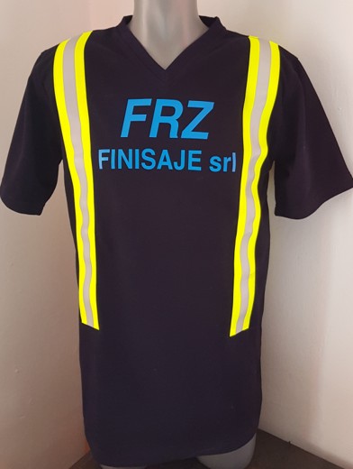 Tricou clasic V-neck
